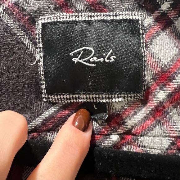 Rails Hunter Button Down Flannel - Picture 3 of 4